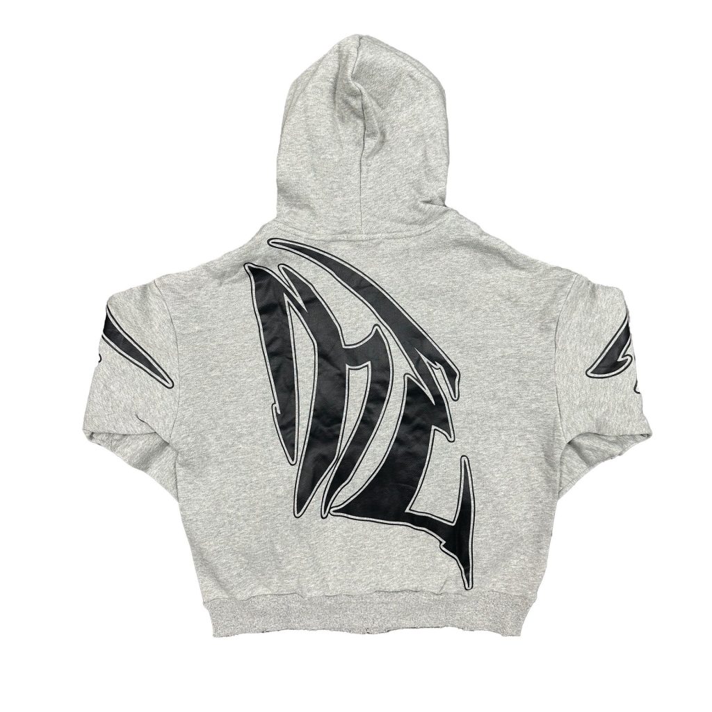 Mixed Emotion Grey "Faded" Hoodie