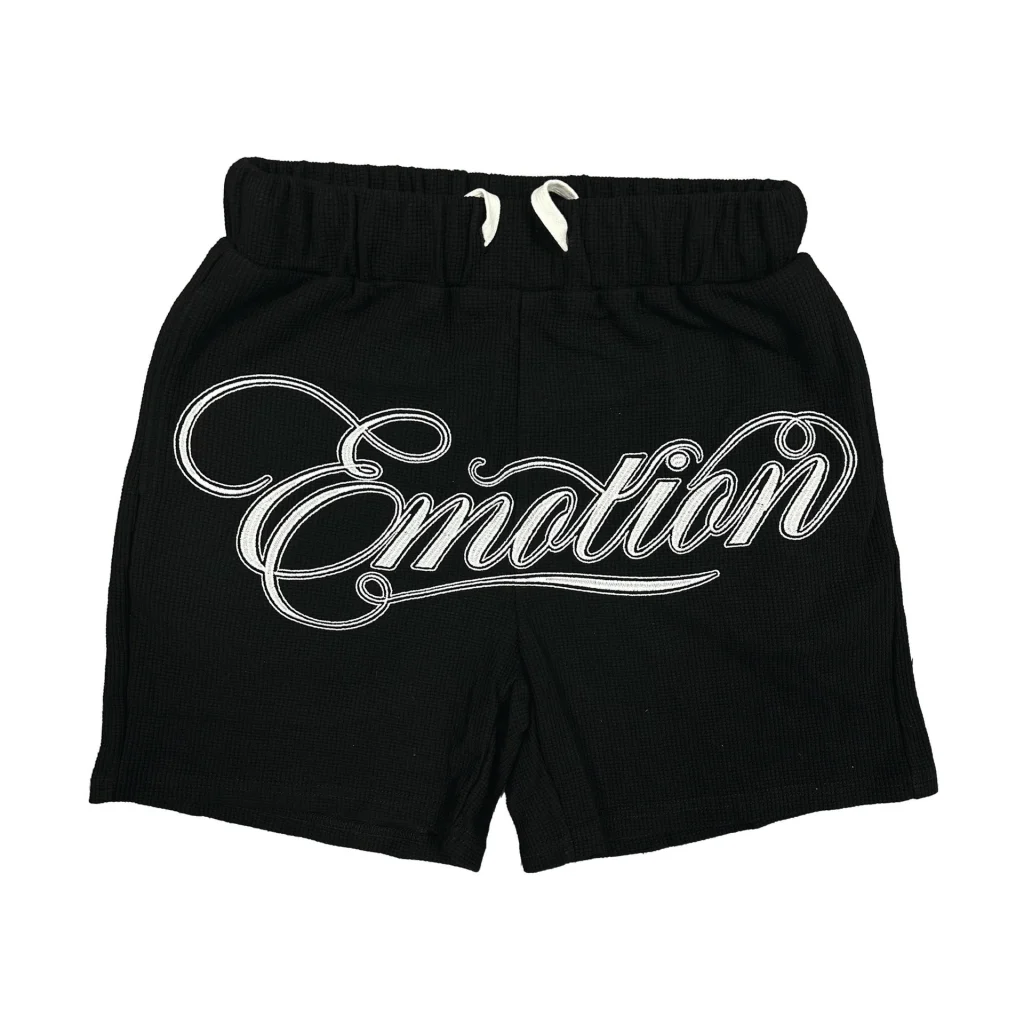 Mixed Emotion Shorts black signature streetwear