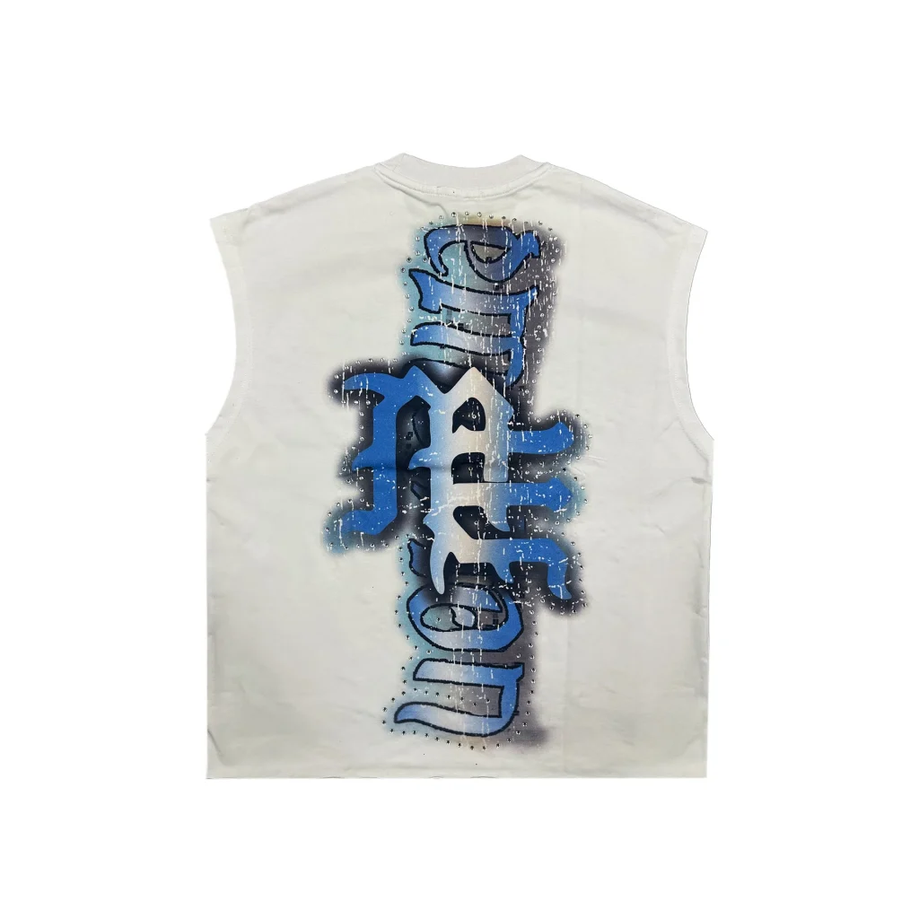Mixed Emotion White Angel Sleeveless Tee