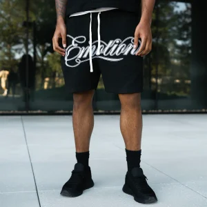 Mixed Emotion Black Signature Shorts