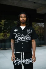 Mixed Emotion Black Signature Shorts