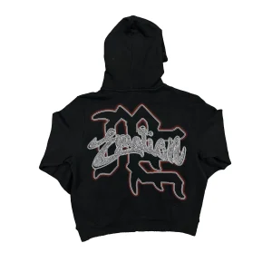 Mixed Emotion Black "Rhinestone" Hoodie