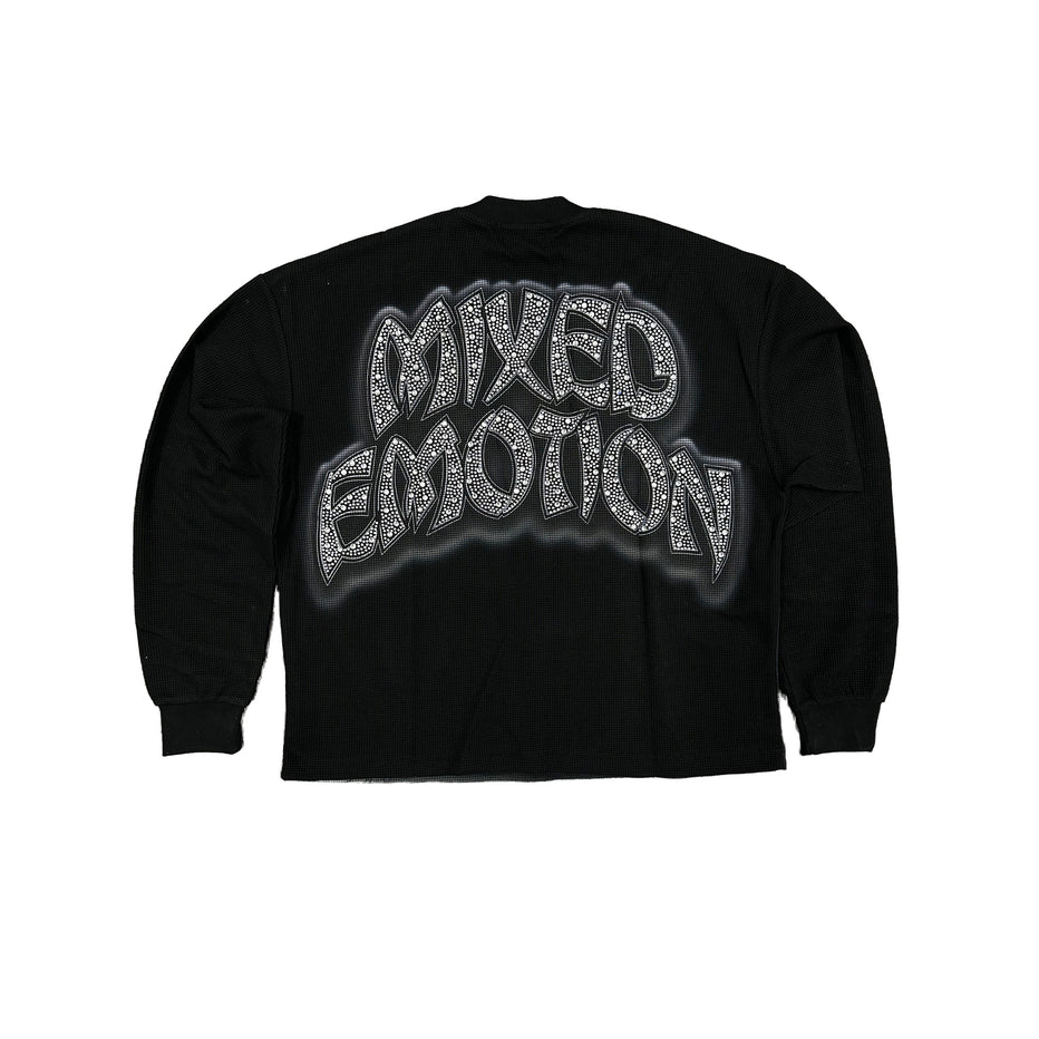 Mixed Emotion Black Sunrise Angel Thermal Long Sleeve