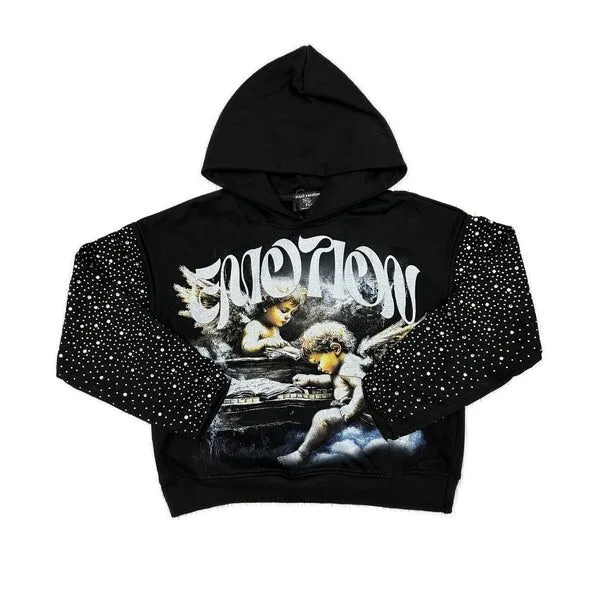 Mixed Emotion Brand Black Angels Hoodie