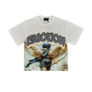 Mixed Emotion White Arch Shirt